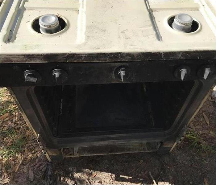 Burnt oven